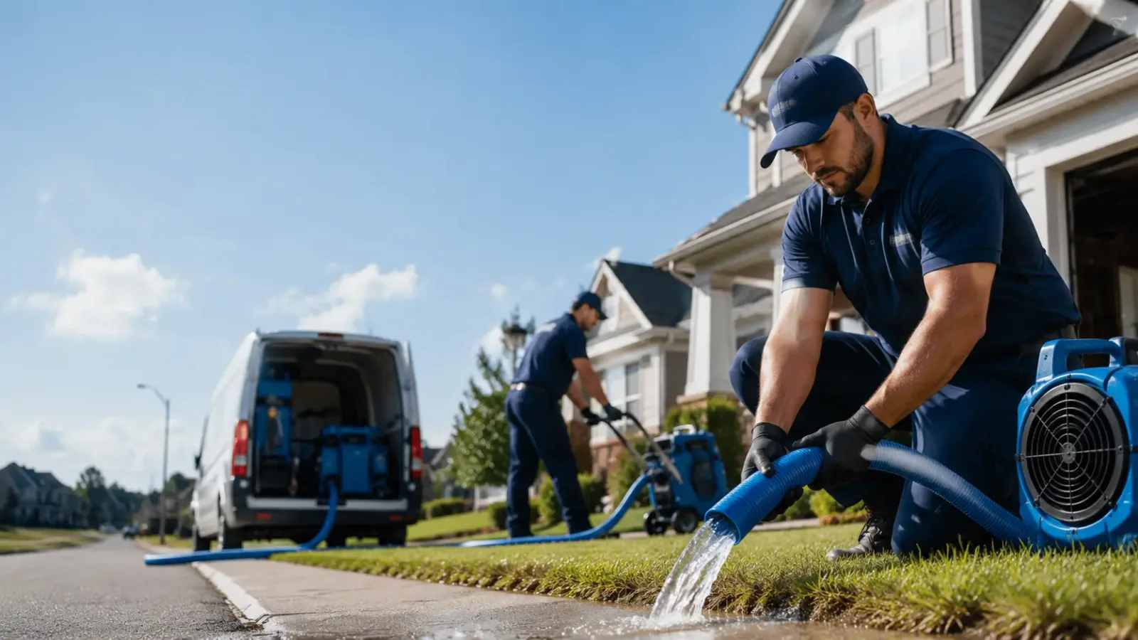Flood Damage Restoration in Dahinda, IL
